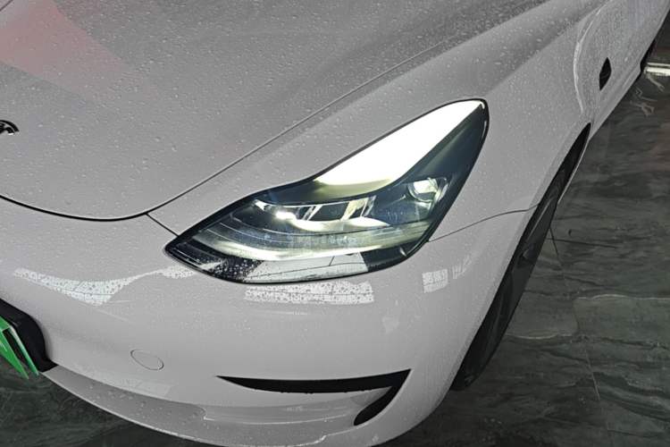 Used Tesla Model 3 2020 Revised Version Standard Range Rear-Wheel Drive – Upgraded Edition Left Front Headlight