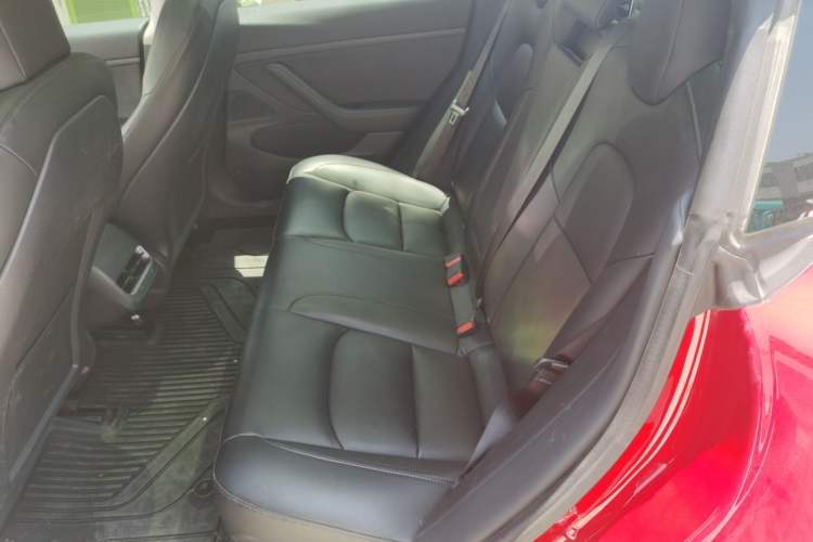 Used Tesla Model 3 2020 Standard Range Rear-Wheel Drive Upgraded Version Left Rear Seat