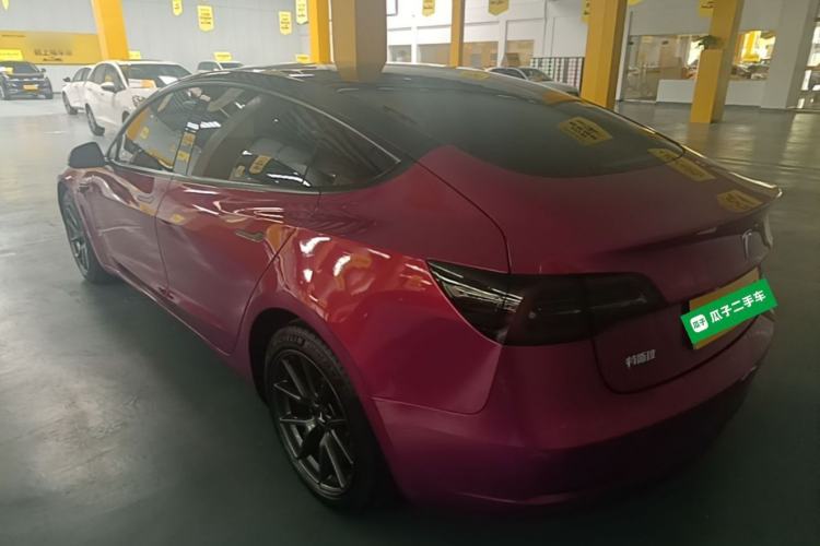 Used Tesla Model 3 2020 Revised Version Standard Range Rear-Wheel Drive – Upgraded Edition Rear Left 45 Deg