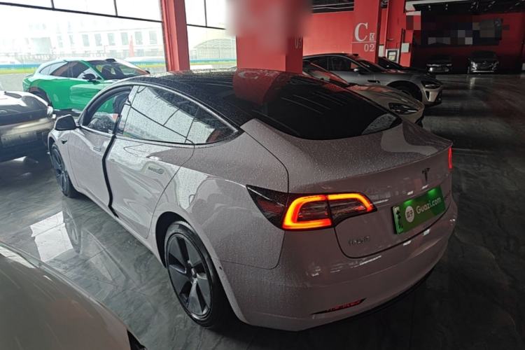 Used Tesla Model 3 2020 Revised Version Standard Range Rear-Wheel Drive – Upgraded Edition Rear Left 45 Deg