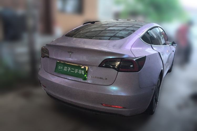 Used Tesla Model 3 2020 Standard Range Rear-Wheel Drive Upgraded Version Rear Right 45 Deg