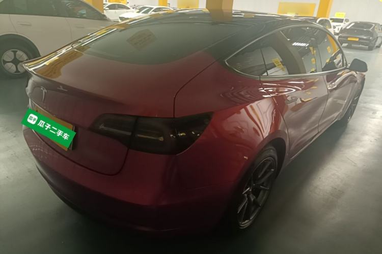 Used Tesla Model 3 2020 Revised Version Standard Range Rear-Wheel Drive – Upgraded Edition Rear Right 45 Deg