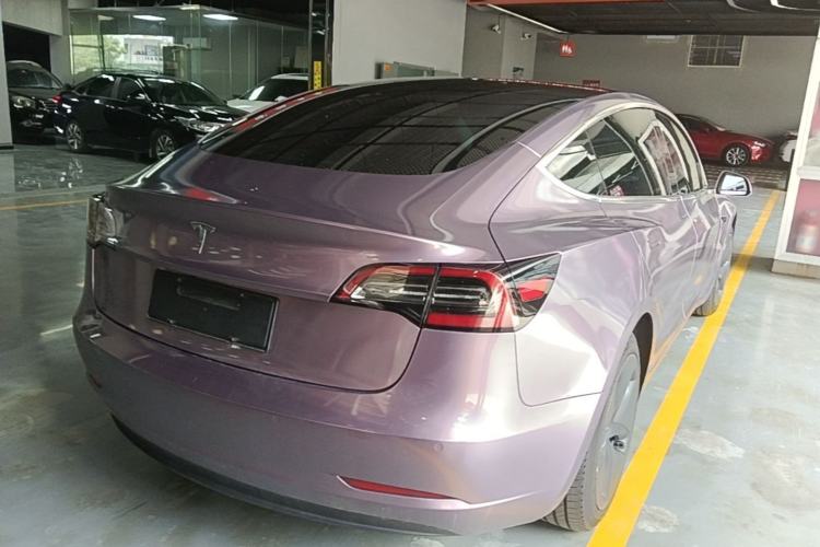 Used Tesla Model 3 2020 Revised Version Standard Range Rear-Wheel Drive – Upgraded Edition Rear Right 45 Deg