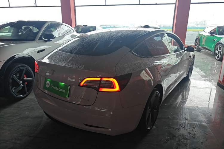 Used Tesla Model 3 2020 Revised Version Standard Range Rear-Wheel Drive – Upgraded Edition Rear Right 45 Deg