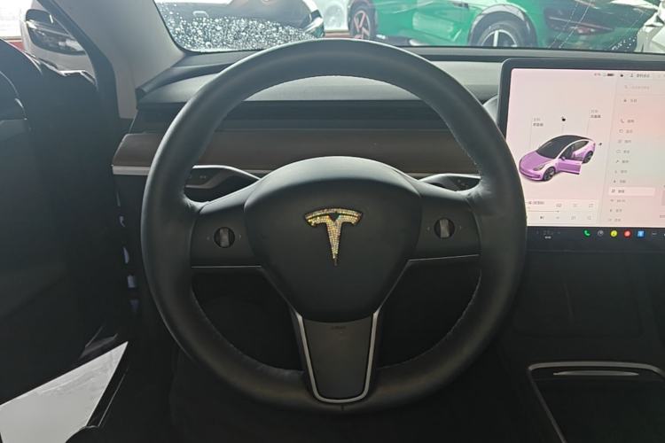Used Tesla Model 3 2020 Revised Version Standard Range Rear-Wheel Drive – Upgraded Edition Steering Wheel