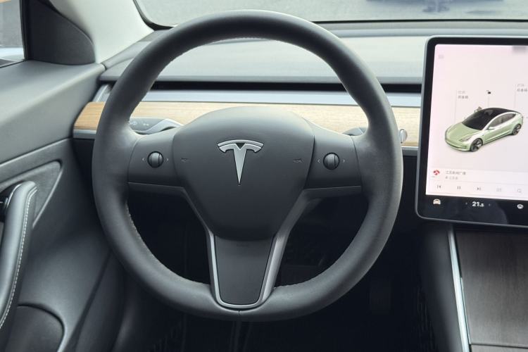Used Tesla Model 3 2020 Refreshed Version Long-Range Rear-Wheel Drive Steering Wheel
