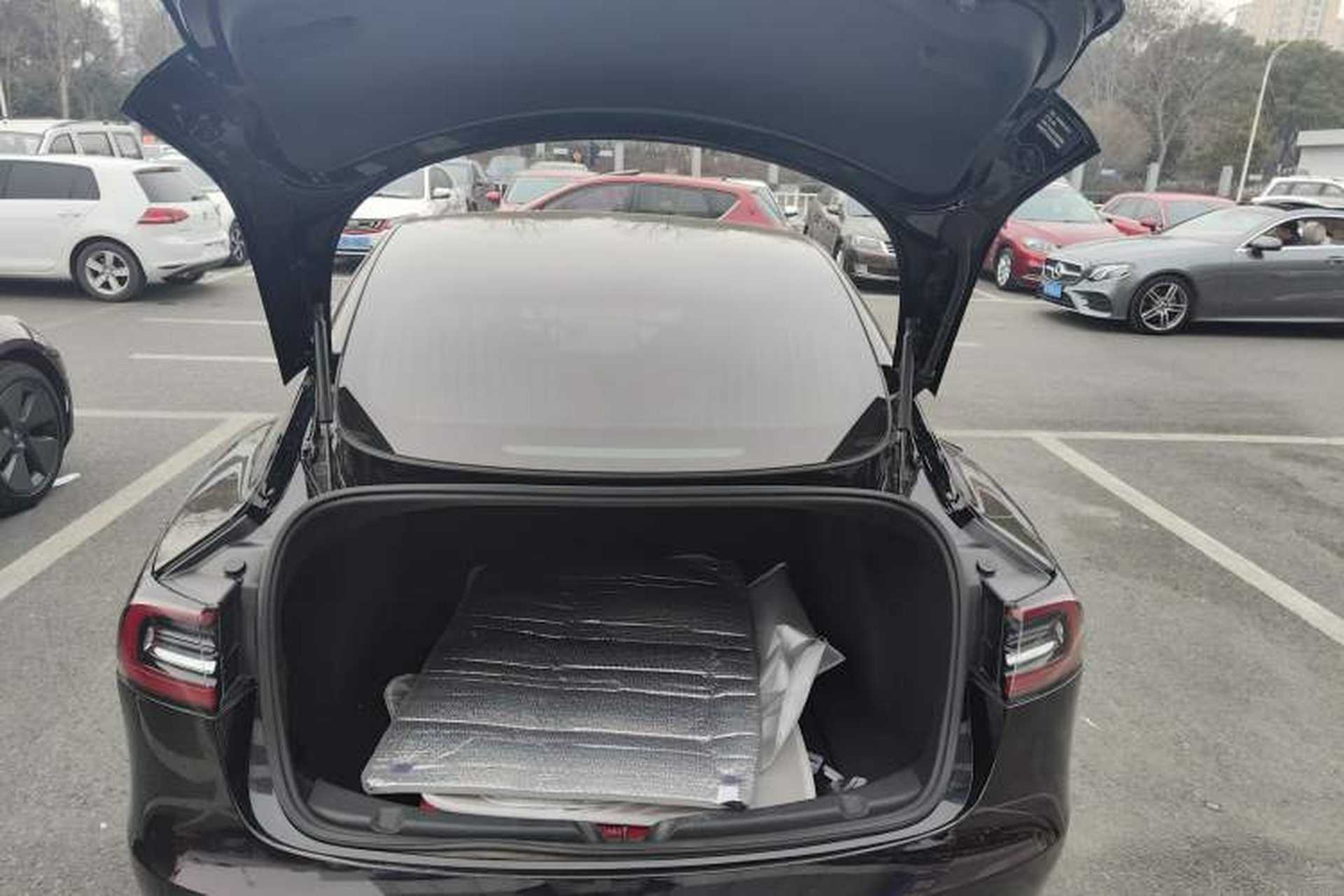 Used Tesla Model 3 2020 Revised Version Standard Range Rear-Wheel Drive – Upgraded Edition Trunk