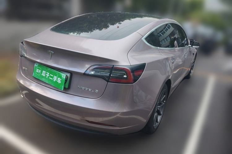 Used Tesla Model 3 2020 Standard Range Rear-Wheel Drive Upgraded Version Rear Right 45 Deg