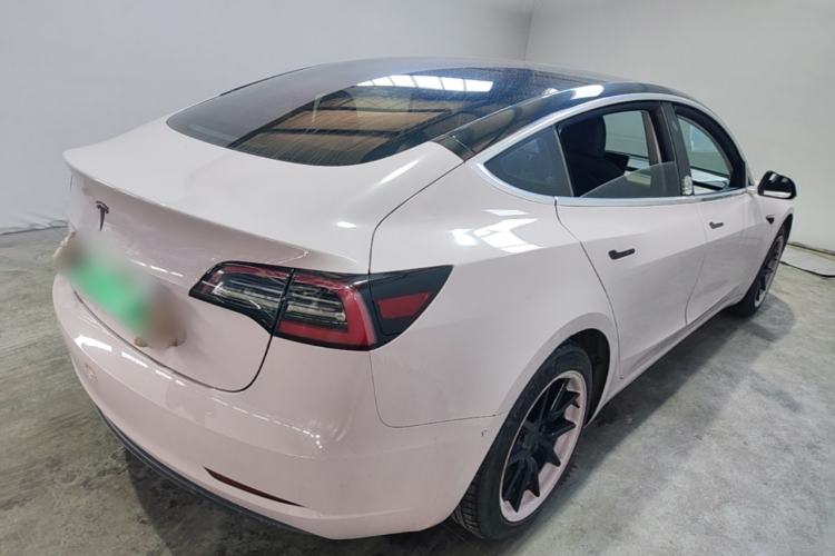 Used Tesla Model 3 2020 Standard Range Rear-Wheel Drive Upgraded Version Rear Right 45 Deg