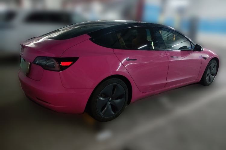 Used Tesla Model 3 2020 Standard Range Rear-Wheel Drive Upgraded Version Rear Right 45 Deg