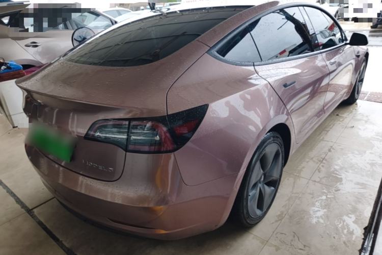 Used Tesla Model 3 2020 Revised Version Standard Range Rear-Wheel Drive – Upgraded Edition Rear Right 45 Deg