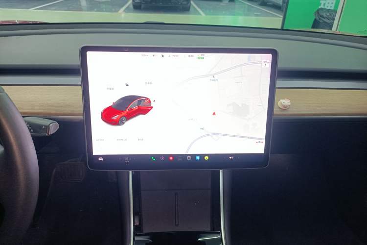 Used Tesla Model 3 2020 Refreshed Version Long-Range Rear-Wheel Drive Audio And AC Panel