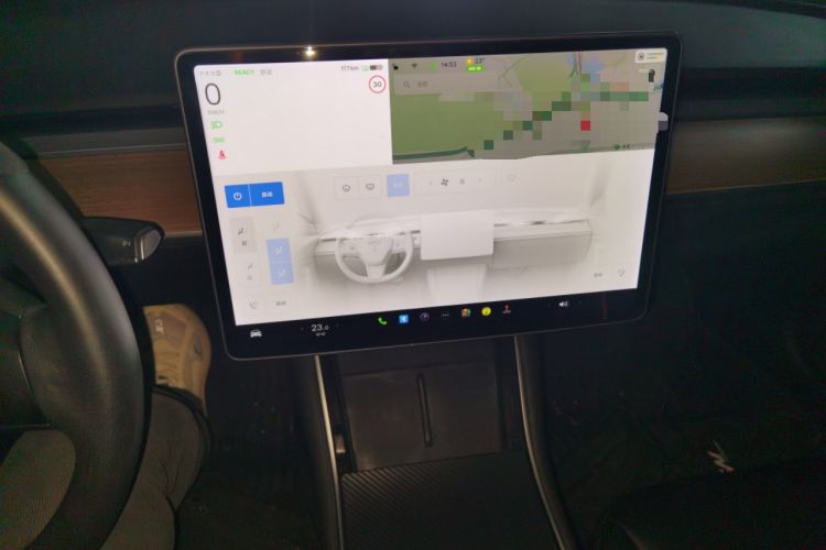 Used Tesla Model 3 2020 Standard Range Rear-Wheel Drive Upgraded Version Audio And AC Panel
