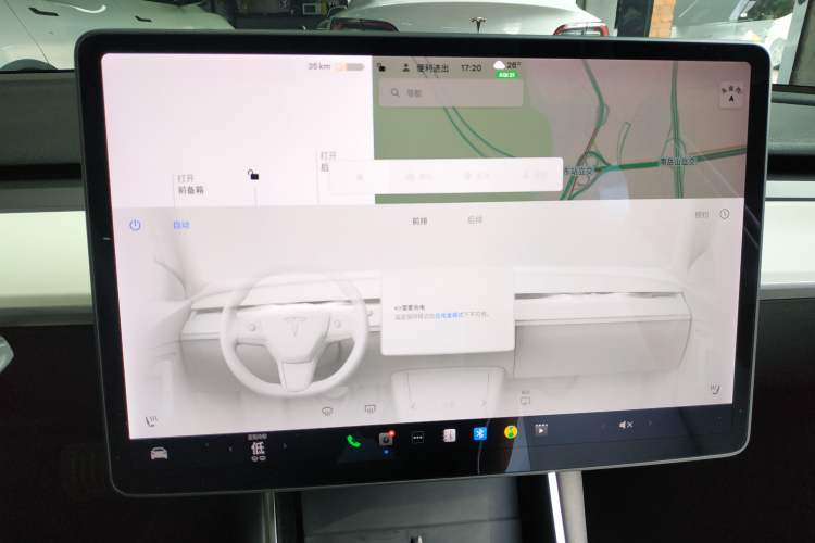 Used Tesla Model 3 2020 Refreshed Version Long-Range Rear-Wheel Drive Audio And AC Panel