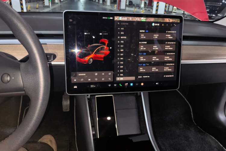 Used Tesla Model 3 2020 Revised Version Standard Range Rear-Wheel Drive – Upgraded Edition Audio And AC Panel