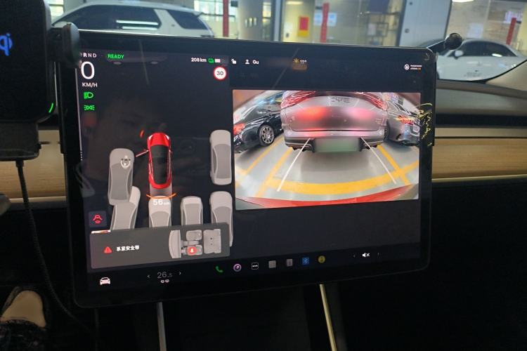 Used Tesla Model 3 2020 Standard Range Rear-Wheel Drive Upgraded Version Audio And AC Panel