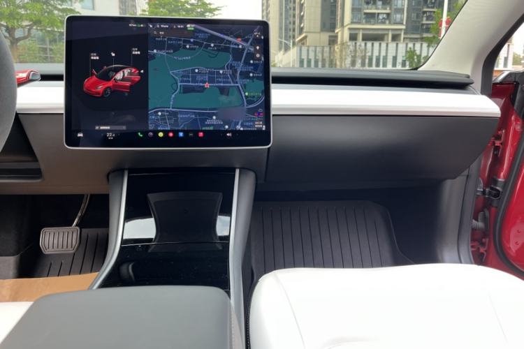 Used Tesla Model 3 2020 Standard Range Rear-Wheel Drive Upgraded Version Audio And AC Panel