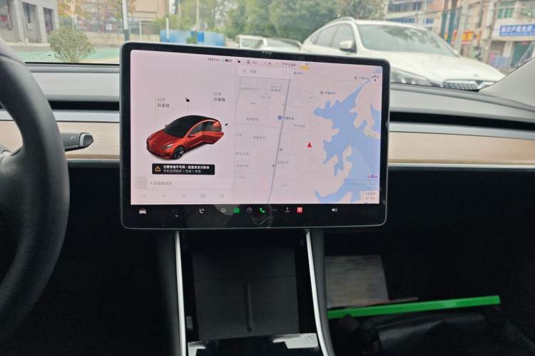 Used Tesla Model 3 2020 Standard Range Rear-Wheel Drive Upgraded Version Audio And AC Panel