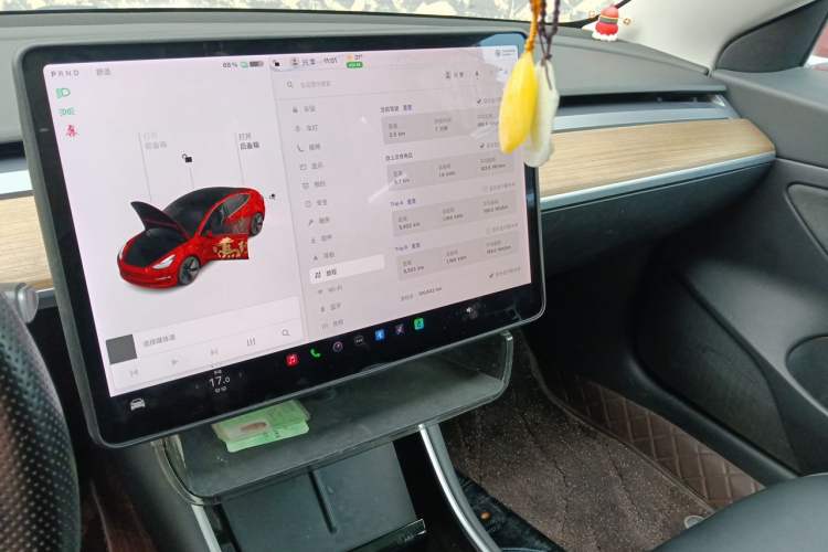 Used Tesla Model 3 2020 Revised Version Standard Range Rear-Wheel Drive – Upgraded Edition Audio And AC Panel