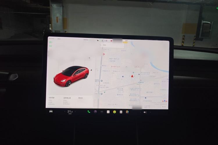 Used Tesla Model 3 2020 Revised Version Standard Range Rear-Wheel Drive – Upgraded Edition Audio And AC Panel