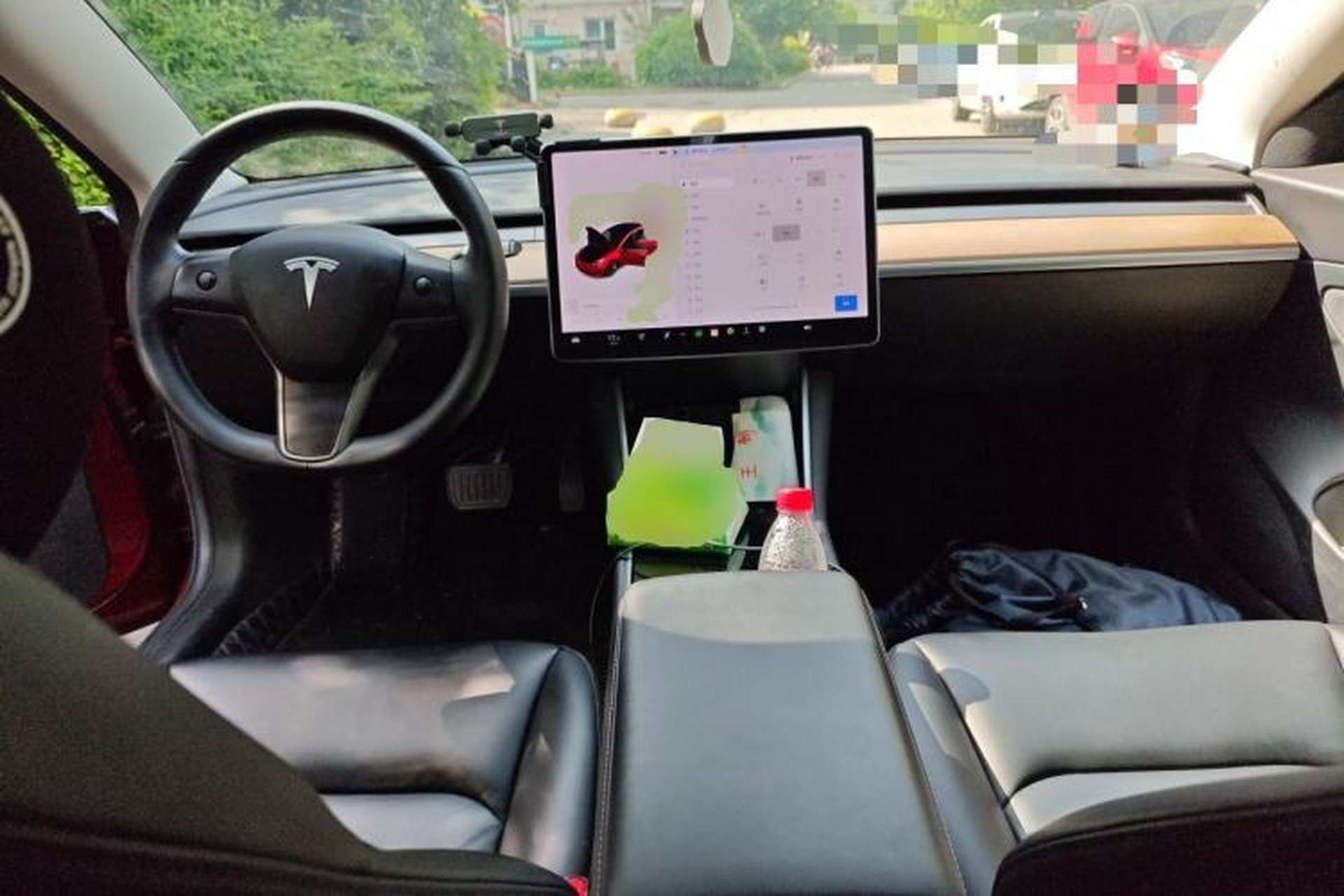 Used Tesla Model 3 2020 Standard Range Rear-Wheel Drive Upgraded Version Center Console