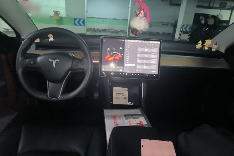 Used Tesla Model 3 2020 Standard Range Rear-Wheel Drive Upgraded Version Center Console