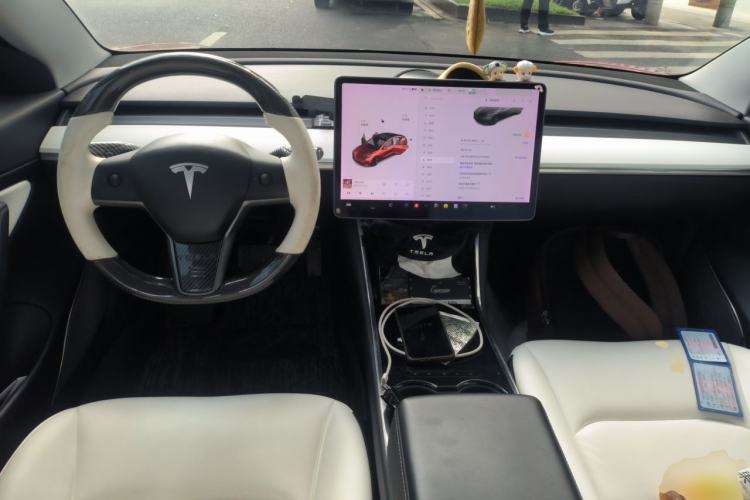 Used Tesla Model 3 2020 Standard Range Rear-Wheel Drive Upgraded Version Center Console
