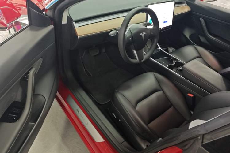 Used Tesla Model 3 2020 Long-Range Rear-Wheel-Drive Version Driver Seat
