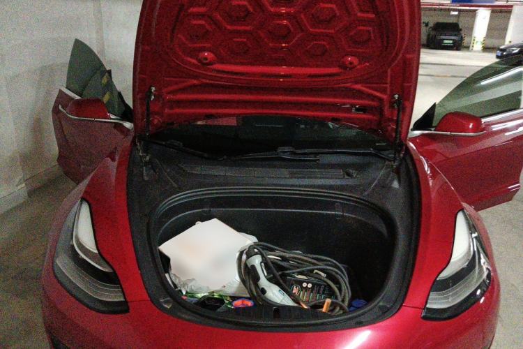 Used Tesla Model 3 2020 Standard Range Rear-Wheel Drive Upgraded Version Engine Bay