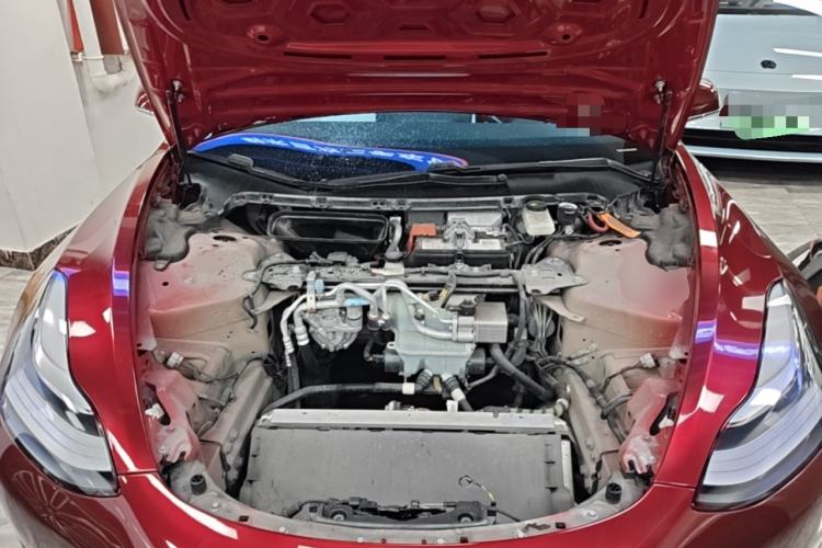 Used Tesla Model 3 2020 Refreshed Version Long-Range Rear-Wheel Drive Engine Bay