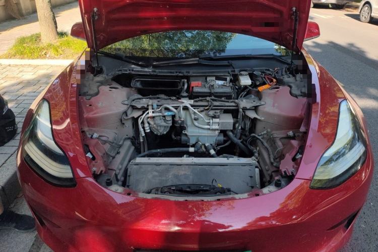 Used Tesla Model 3 2020 Standard Range Rear-Wheel Drive Upgraded Version Engine Bay