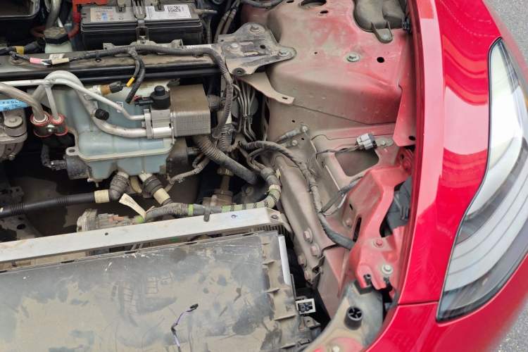 Used Tesla Model 3 2020 Refreshed Version Long-Range Rear-Wheel Drive Engine Bay Left