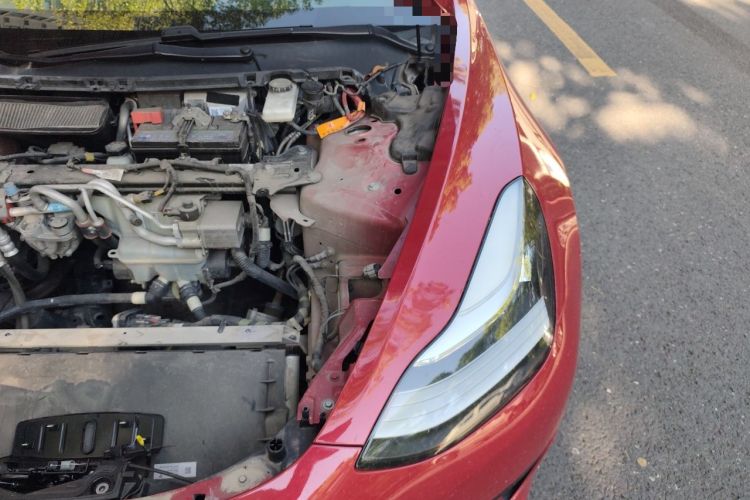 Used Tesla Model 3 2020 Standard Range Rear-Wheel Drive Upgraded Version Engine Bay Left