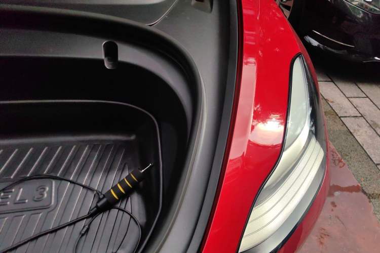 Used Tesla Model 3 2020 Refreshed Version Long-Range Rear-Wheel Drive Engine Bay Left