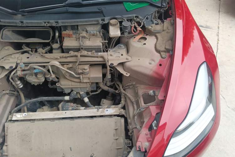 Used Tesla Model 3 2020 Revised Version Standard Range Rear-Wheel Drive – Upgraded Edition Engine Bay Left