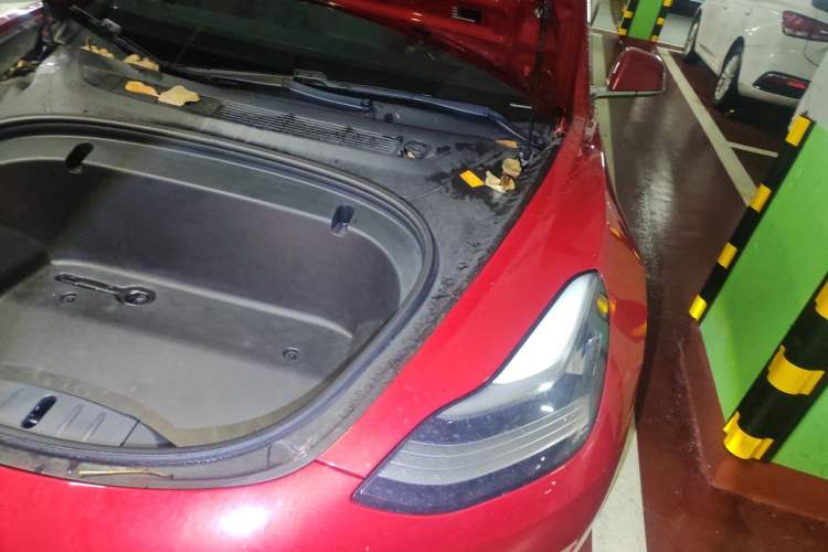 Used Tesla Model 3 2020 Revised Version Standard Range Rear-Wheel Drive – Upgraded Edition Engine Bay Left