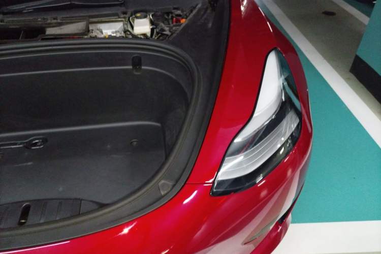 Used Tesla Model 3 2020 Standard Range Rear-Wheel Drive Upgraded Version Engine Bay Left