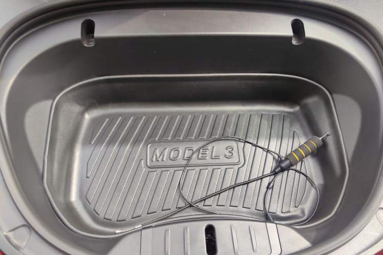 Used Tesla Model 3 2020 Refreshed Version Long-Range Rear-Wheel Drive Engine Bay