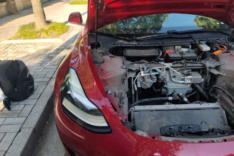 Used Tesla Model 3 2020 Standard Range Rear-Wheel Drive Upgraded Version Engine Bay Right