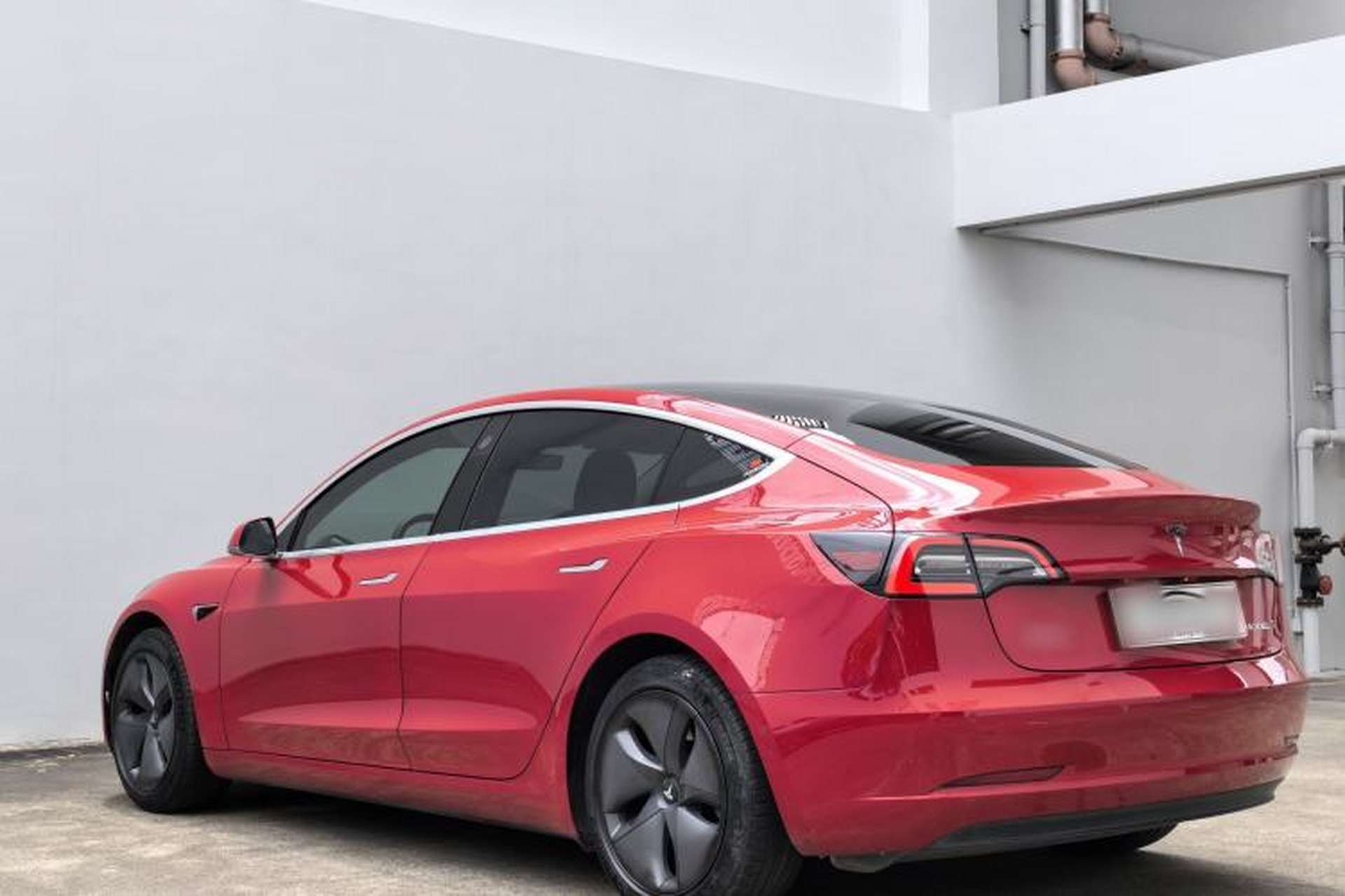 Used Tesla Model 3 2020 Standard Range Rear-Wheel Drive Upgraded Version Exterior 4