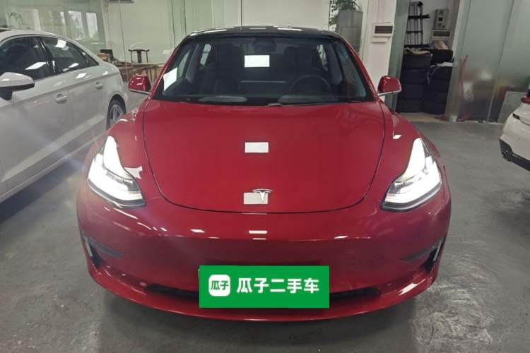 Used Tesla Model 3 2020 Long-Range Rear-Wheel-Drive Version Front