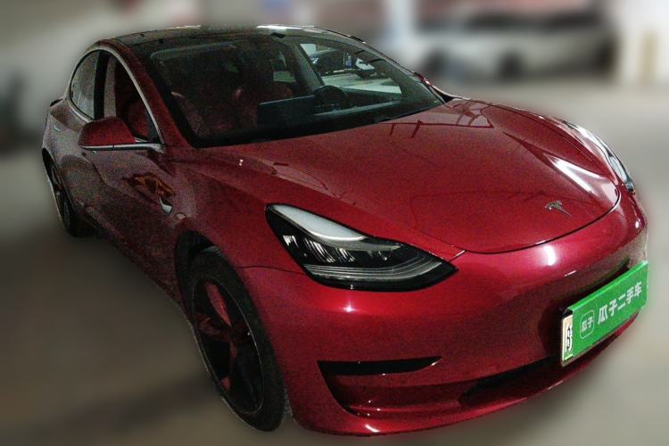 Used Tesla Model 3 2020 Standard Range Rear-Wheel Drive Upgraded Version Front Right 45 Deg