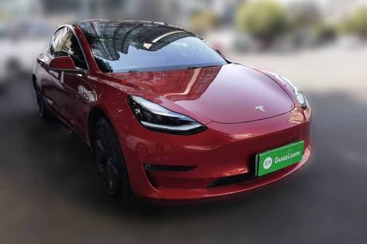 Used Tesla Model 3 2020 Refreshed Version Long-Range Rear-Wheel Drive Front Right 45 Deg