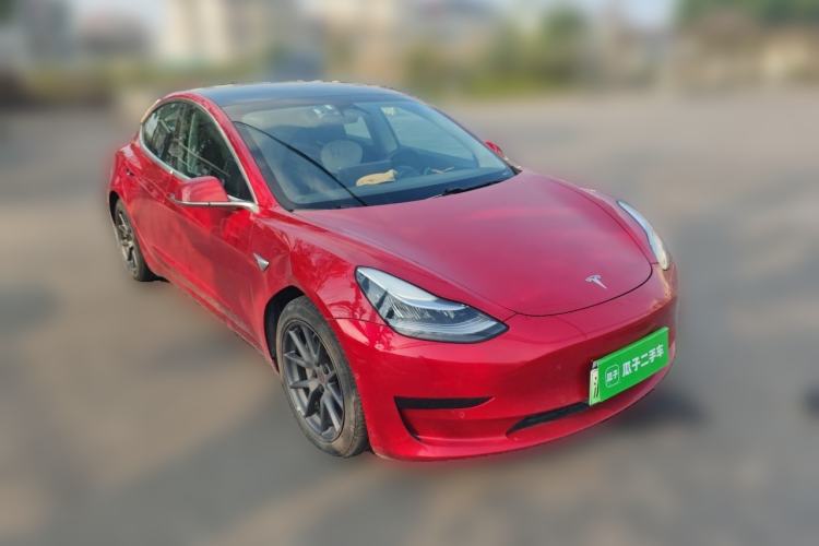 Used Tesla Model 3 2020 Standard Range Rear-Wheel Drive Upgraded Version Front Right 45 Deg