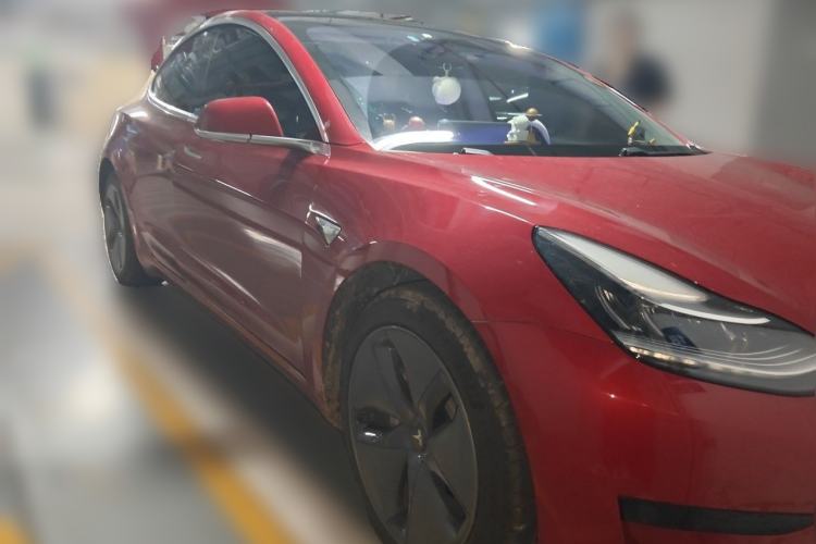 Used Tesla Model 3 2020 Standard Range Rear-Wheel Drive Upgraded Version Front Right 45 Deg