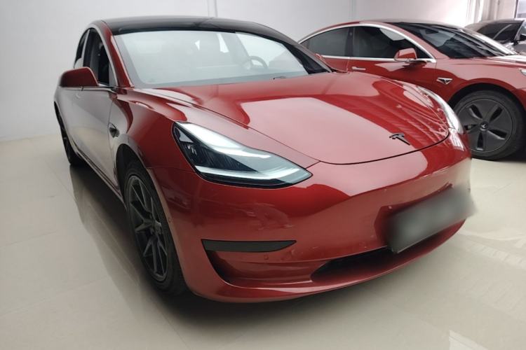Used Tesla Model 3 2020 Standard Range Rear-Wheel Drive Upgraded Version Front Right 45 Deg
