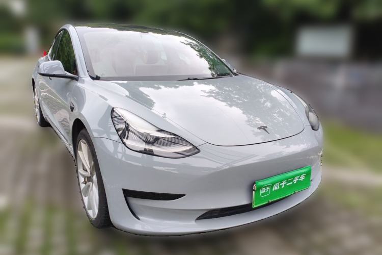 Used Tesla Model 3 2020 Standard Range Rear-Wheel Drive Upgraded Version Front Right 45 Deg