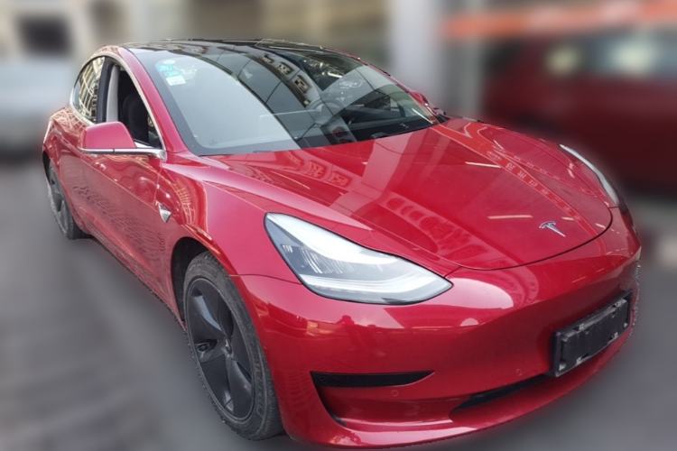 Used Tesla Model 3 2020 Standard Range Rear-Wheel Drive Upgraded Version Front Right 45 Deg