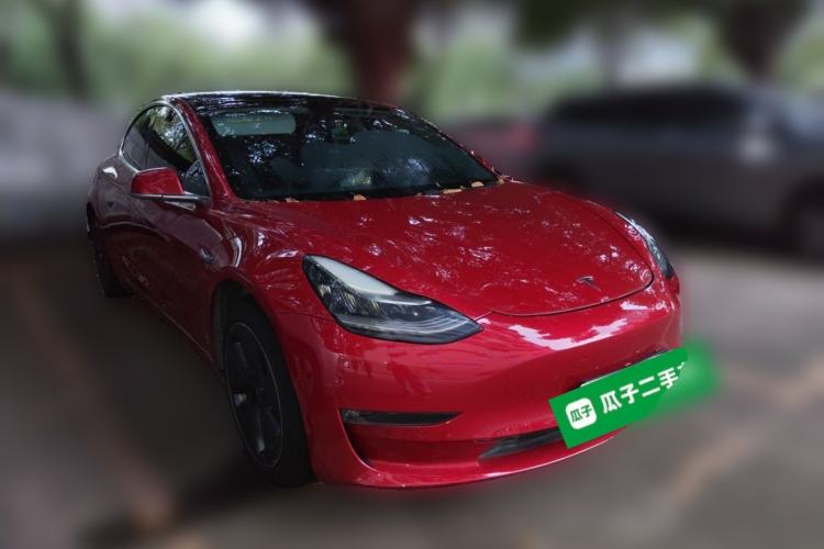 Used Tesla Model 3 2020 Refreshed Version Long-Range Rear-Wheel Drive Front Right 45 Deg