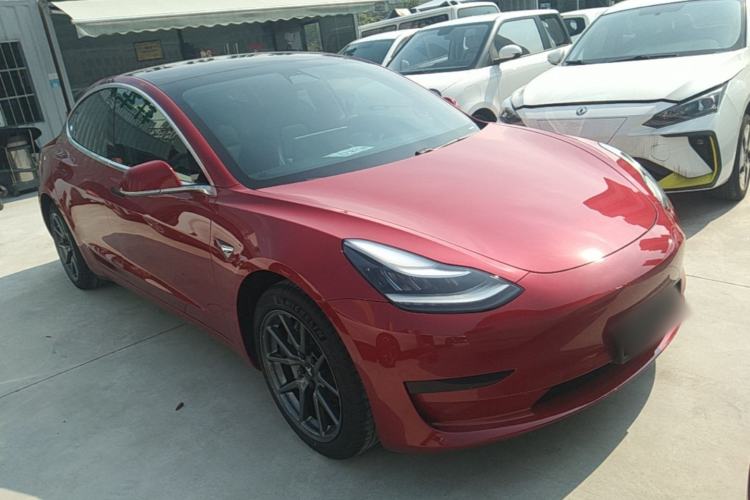 Used Tesla Model 3 2020 Standard Range Rear-Wheel Drive Upgraded Version Front Right 45 Deg